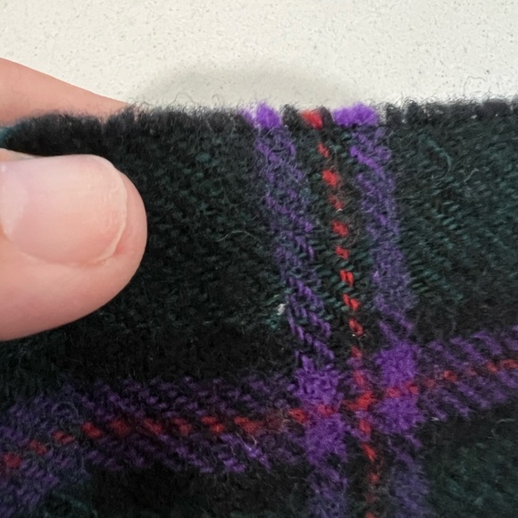 Polo by Ralph Lauren Italian Wool Plaid Muffler Scarf - Picture 11 of 11